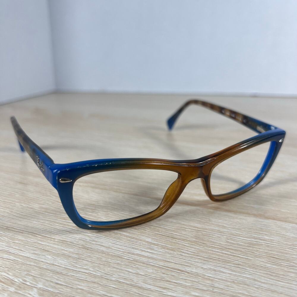Ray-Ban RB5255 5488 Eyeglasses 51-16-135 Blue Fade Full Rim Frame Only 51-16-135